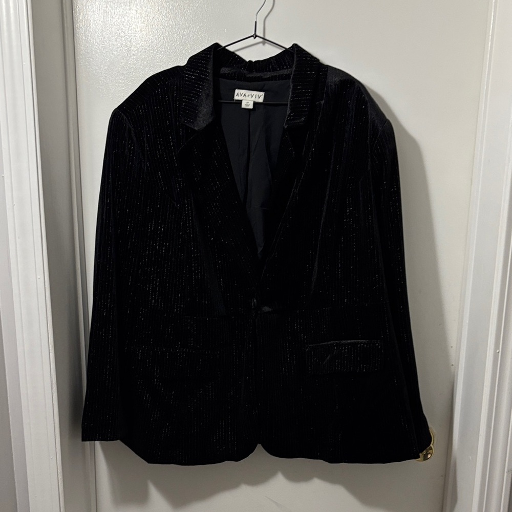 ❤️‍🔥Ava & Viv Elegant Black Blazer